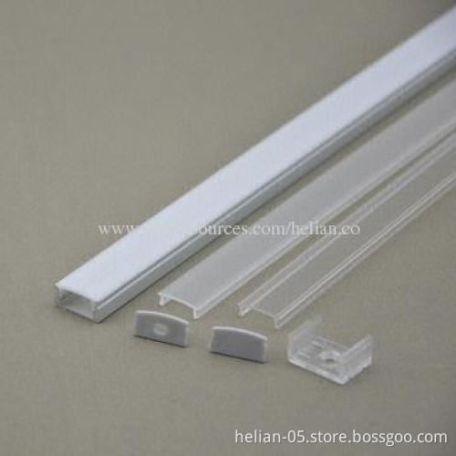 Super slim recessed aluminum LED profile, beautiful and adaptable